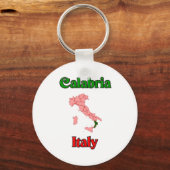 Porte-clés Calabre Italie (Recto)