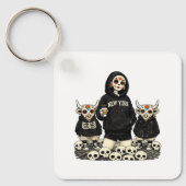 Porte-clés Calavera et Coo (Recto)