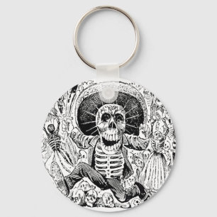 Porte-clés Calavera Oaxaqueña par José Guadalupe Posada 190