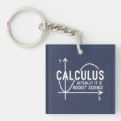 Porte-clés Calculer En Réalité Sa Rocket Science Des Maths Dr (Devant)