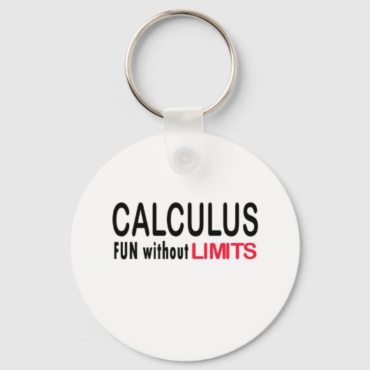 Porte-clés Calculer _ plaisir sans limites (Recto)