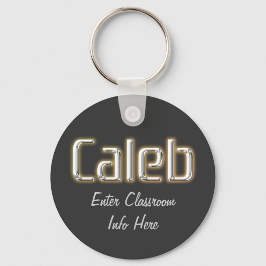 Porte-clés Caleb ID KeyChain (Recto)