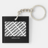 Porte-clés Calendrier 2024 Ajouter 1 Porte - clé photo Carré (Dos)