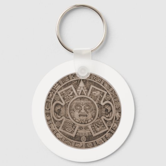 Porte-clés Calendrier Aztec (Recto)