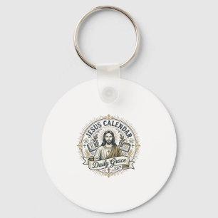 Porte-clés Calendrier de Jésus Grâce quotidienne Calendrier d