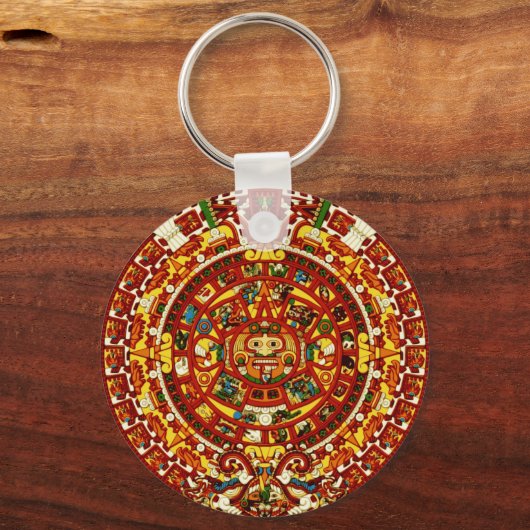 Porte-clés calendrier maya (Recto)