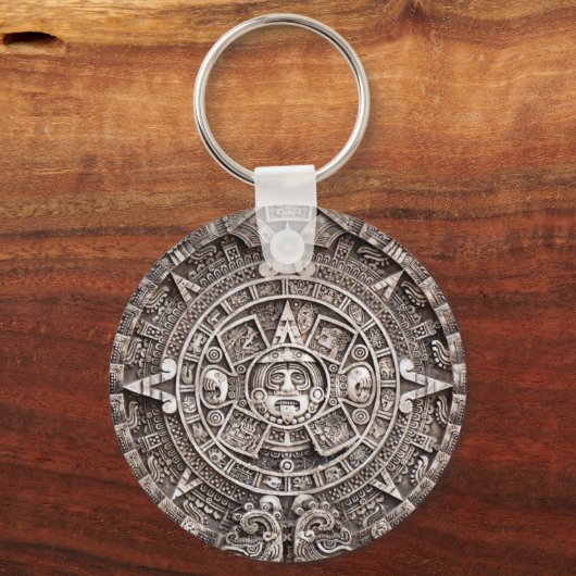 Porte-clés Calendrier maya (Recto)