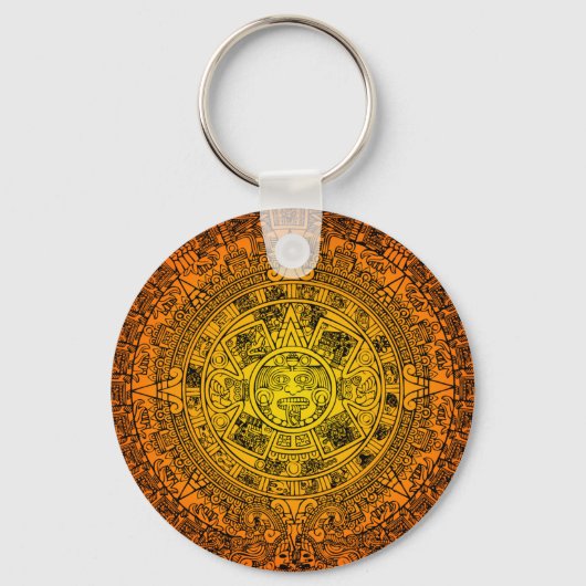 Porte-clés Calendrier maya (Recto)