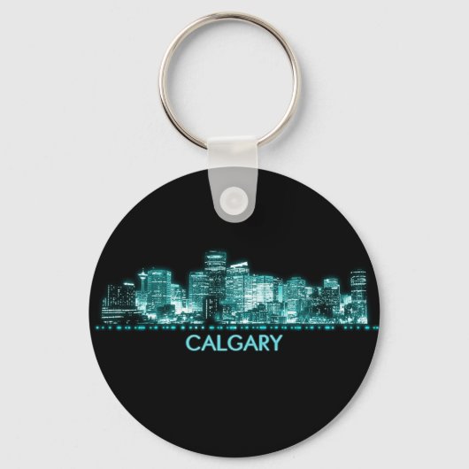 Porte-clés Calgary Skyline (Recto)