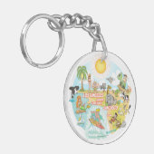 Porte-clés California Beach (Devant gauche)