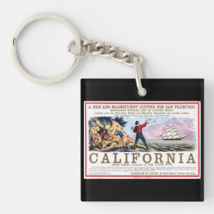 Porte-clés California Clipper voile