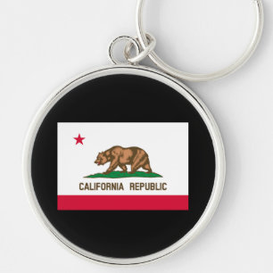 Porte-clés California State Flag Design