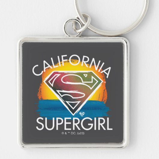 Porte-clés California Supergirl Sunset Graphic (Devant)