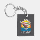 Porte-clés California Supergirl Sunset Graphic (Devant gauche)