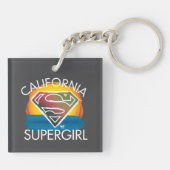 Porte-clés California Supergirl Sunset Graphic (Dos)