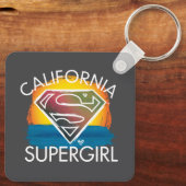 Porte-clés California Supergirl Sunset Graphic (Verso)