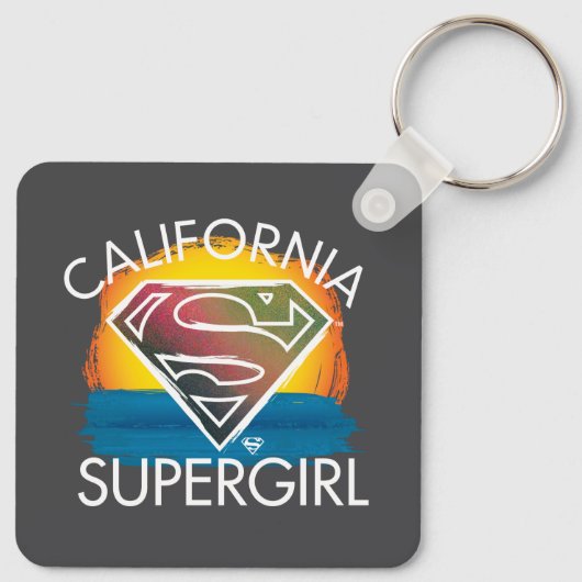 Porte-clés California Supergirl Sunset Graphic (Dos)