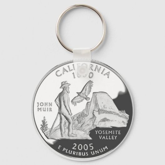 Porte-clés Californie (Recto)