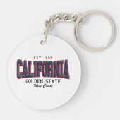 Porte-clés Californie 3D (Dos)