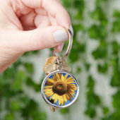 Porte-clés Californie, A Mammoth Sunflower (Helianthus) 3 (main)