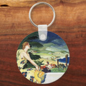 Porte-clés Californie cet été (Recto)