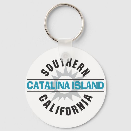 Porte-clés Californie du Sud - Catalina Island (Recto)