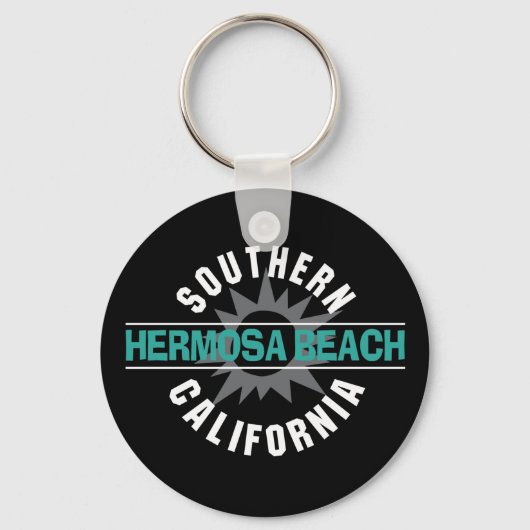 Porte-clés Californie du Sud - Hermosa Beach (Recto)