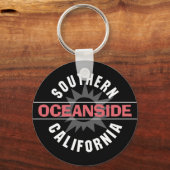 Porte-clés Californie du Sud - Océan (Recto)