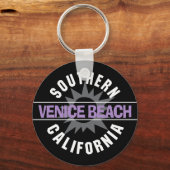 Porte-clés Californie du Sud - Plage de Venice (Recto)