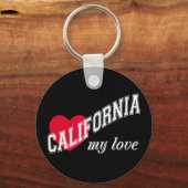 Porte-clés Californie, mon amour (Recto)