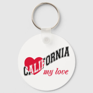 Porte-clés Californie, mon amour
