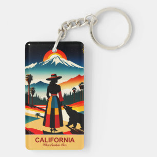 Porte-clés Californie : où vit Sunshine