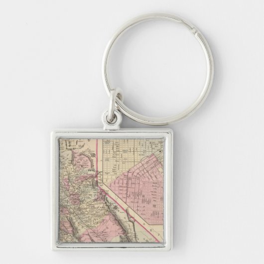 Porte-clés Californie, San Francisco (Devant)