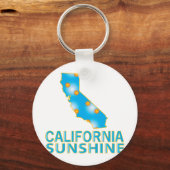 Porte-clés Californie Sunshine (Recto)