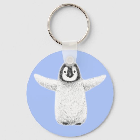 Porte-clés Câlins de pingouin (Recto)