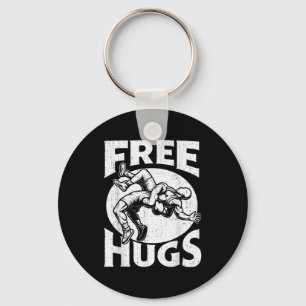 Porte-clés Câlins Humour de catch Humour Catcheur Lutte Homme