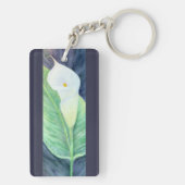 Porte-clés Calla Lily Porte - clé (Dos)
