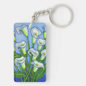 Porte-clés Calla Lily Porte - clé de rêve par Lisa Lorenz (Dos)