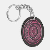 Porte-clés calligraphie arabe 3d (Devant gauche)