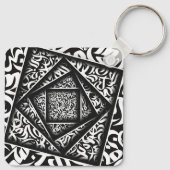 Porte-clés calligraphie arabe 3d (Dos)