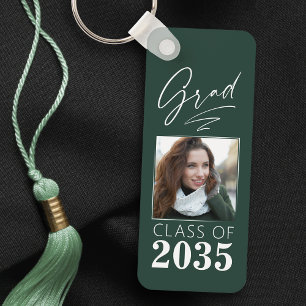 Porte-clés Calligraphie moderne Encre Script Grad Photo 2 Côt