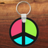 Porte-clés calme coloré (Recto)