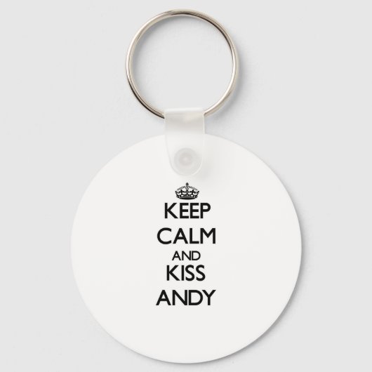 Porte-clés Calme et baise Andy (Recto)