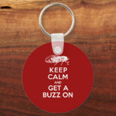 Porte-clés Calme et Buzz sur Cicadas (Recto)