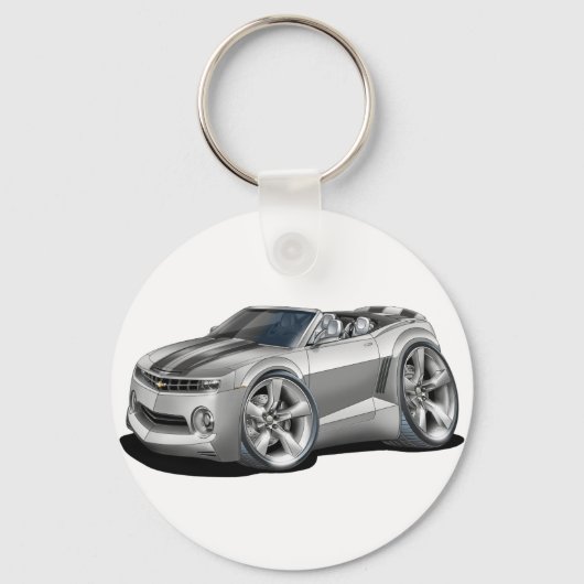 Porte-clés Camaro Argent Noir 2012 (Recto)