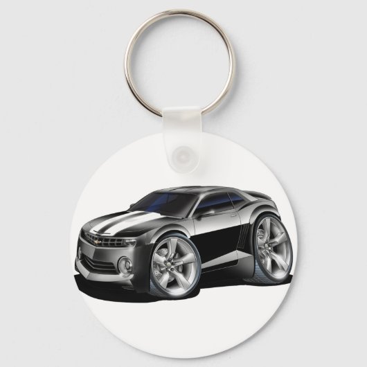 Porte-clés Camaro noir-blanc 2010-11 (Recto)