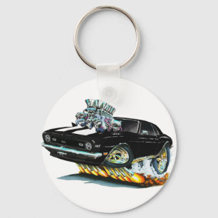 Porte-clés Camaro SS noir-blanc 1968