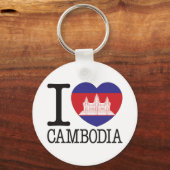 Porte-clés Cambodia Love v2 (Recto)