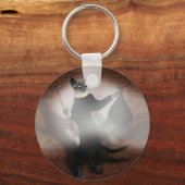 Porte-clés Cambriolage de chat (Recto)