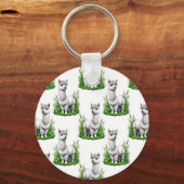 Porte-clés Camel llama Alpaca Design Motif (Verso)